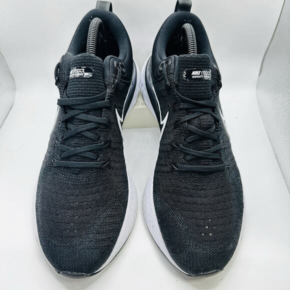 Nike React Infinity Run Flyknit 2 Black (CT2423-002) Women’s Size 11 / 9.5 Men - Picture 4 of 8